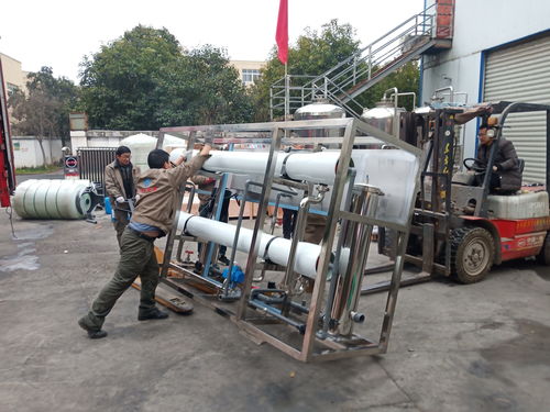 友邦5噸食品行業純凈水設備成功發往新鄉，助力水資源專用機械設備制造升級